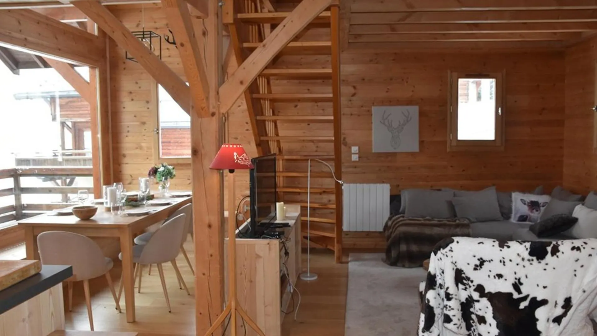 Chalet Cosy A Montgenevre Avec Cheminee Et Wifi - Fr-1-266-244