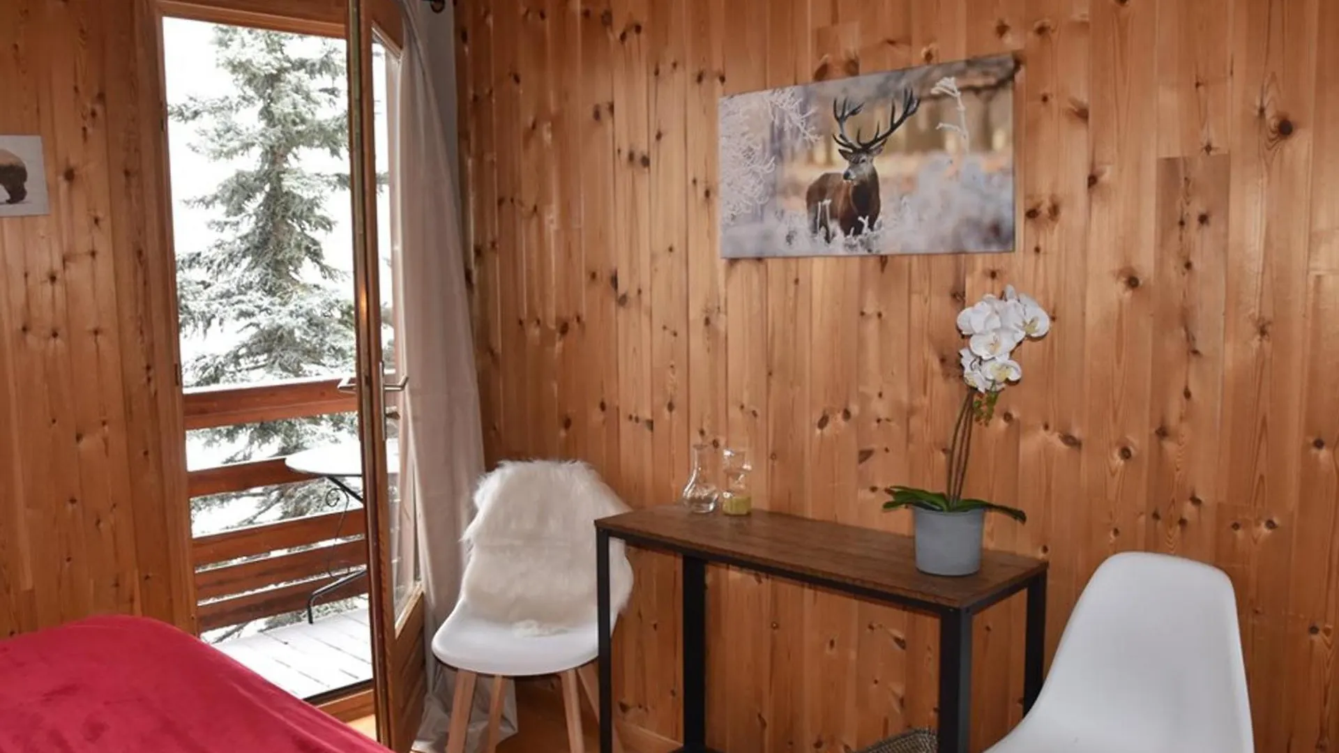 Chalet Cosy A Montgenevre Avec Cheminee Et Wifi - Fr-1-266-244